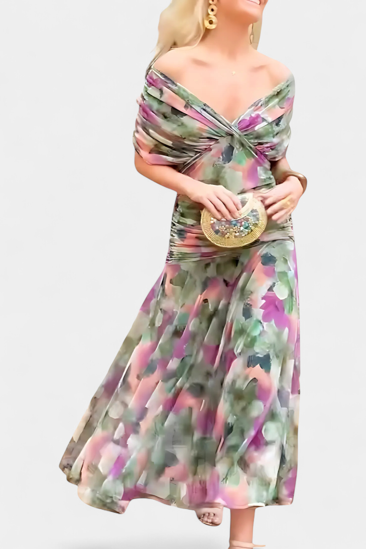 Elegantní Šaty Rebeca pro Ženy – Večerní Styl s Průhlednými Rukávy