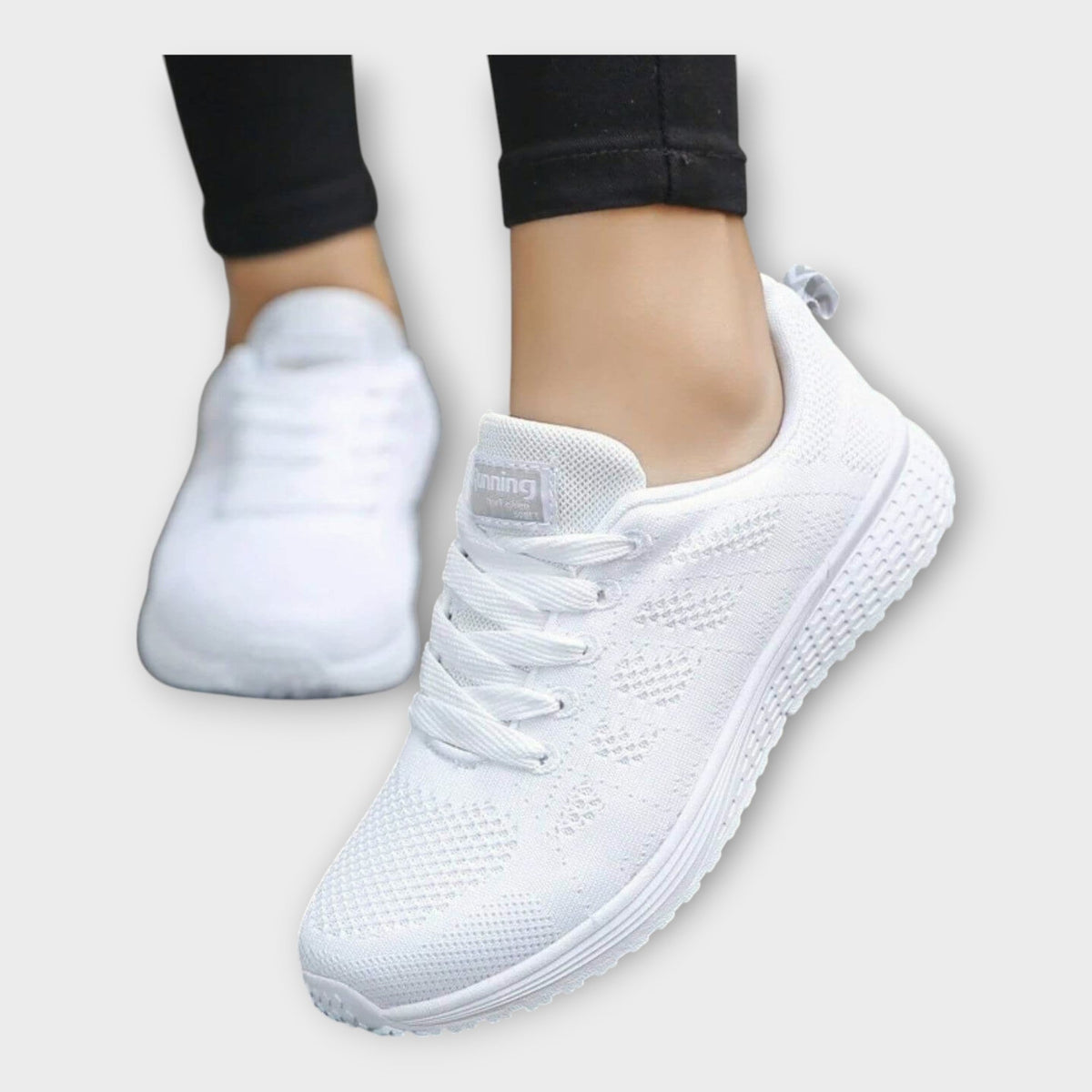 Sabina Elegantní Textilní Sportovní Boty s Protiskluzovou Podešví
