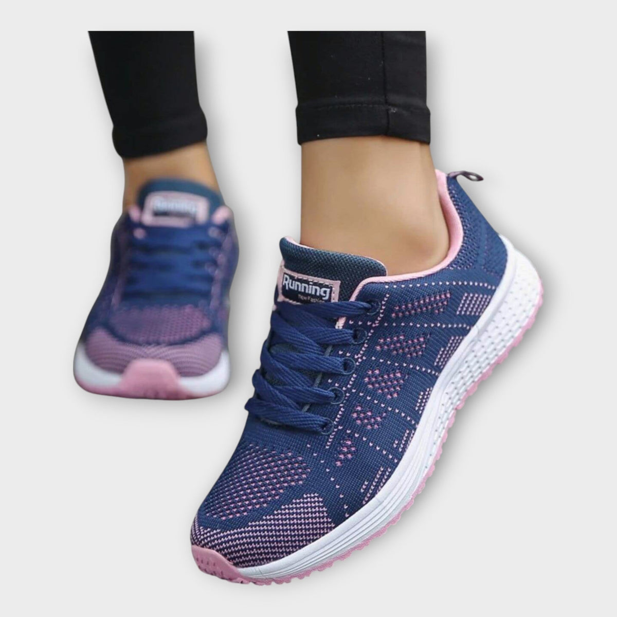Sabina Elegantní Textilní Sportovní Boty s Protiskluzovou Podešví