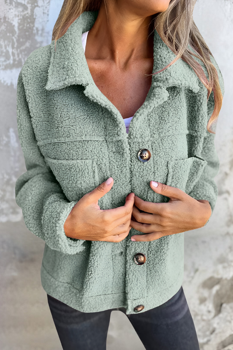 Rina™ | Teplá ležérní teddy bunda