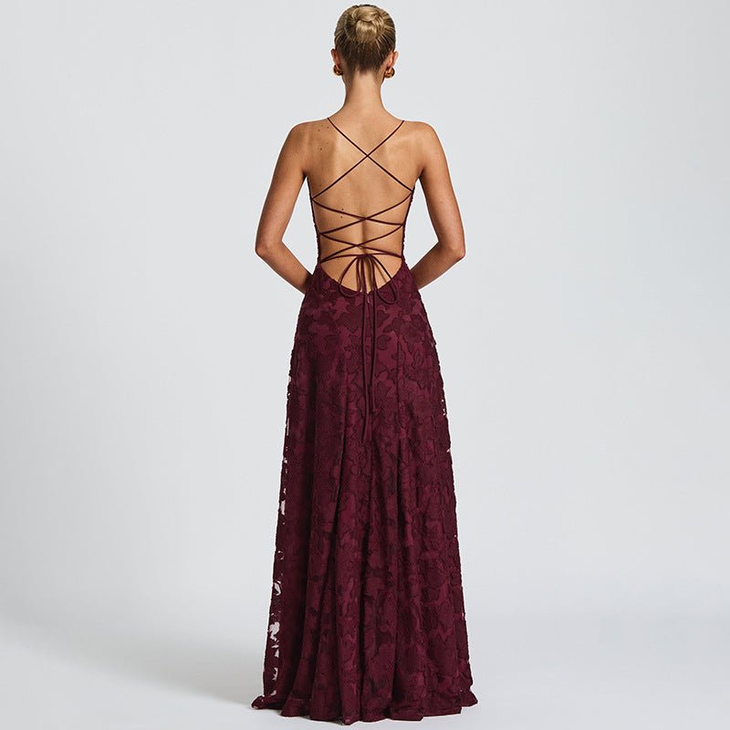 Adéla – Elegantní večerní šaty s květinovým potiskem