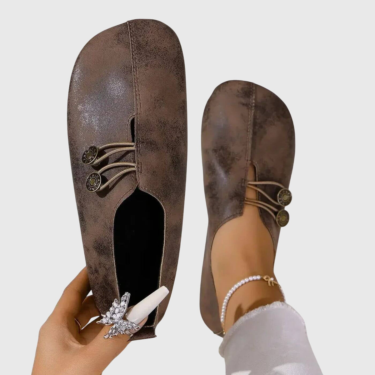 Teresa™ | Ortopedické Kožené Boty
